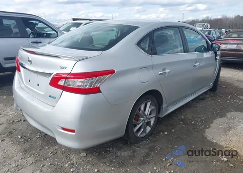 2013 Nissan Sentra Sr из США, поврежденный, VIN 3N1AB7AP8DL627317
